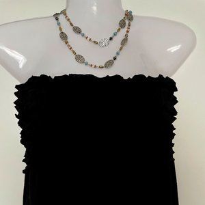 Maxi Black Dress M